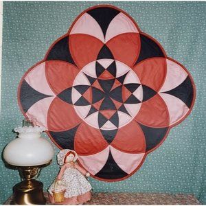Quilt Pattern  "Radiance " by Judy Curtis for Simple Treasures©1985 Wall Hanging